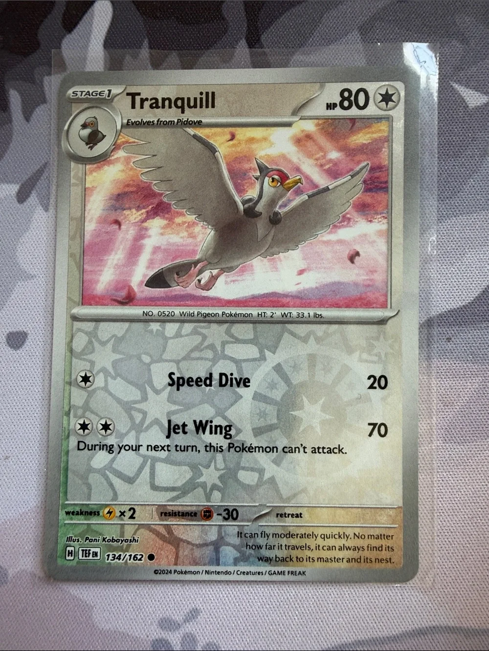 Pidove & Tranquill Evolution Lot | 3 Cards | Reverse Holo | Pokémon TCG ✨5/$25✨